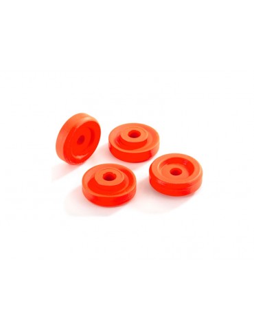 Traxxas Wheel washers, orange (4)