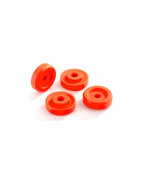 Traxxas Wheel washers, orange (4)