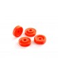 Traxxas Wheel washers, orange (4)