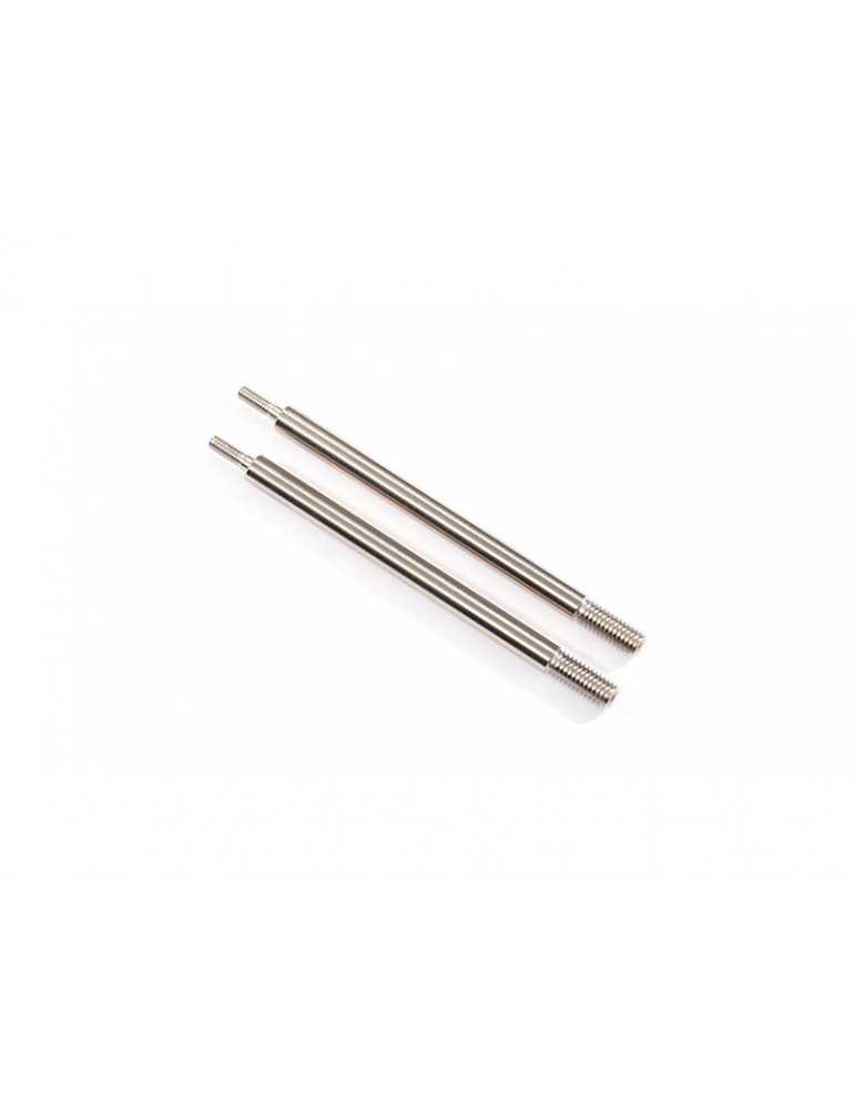 Traxxas Shock shaft, 72mm (GT-Maxx) (steel, chrome finish) (2)