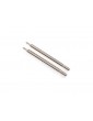 Traxxas Shock shaft, 72mm (GT-Maxx) (steel, chrome finish) (2)