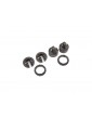Traxxas Shock caps, GT-Maxx shocks/ spring perch/ adjusters (for 2 shocks)