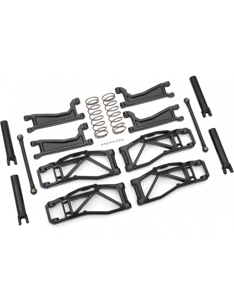 Traxxas Suspension kit, WideMaxx, black