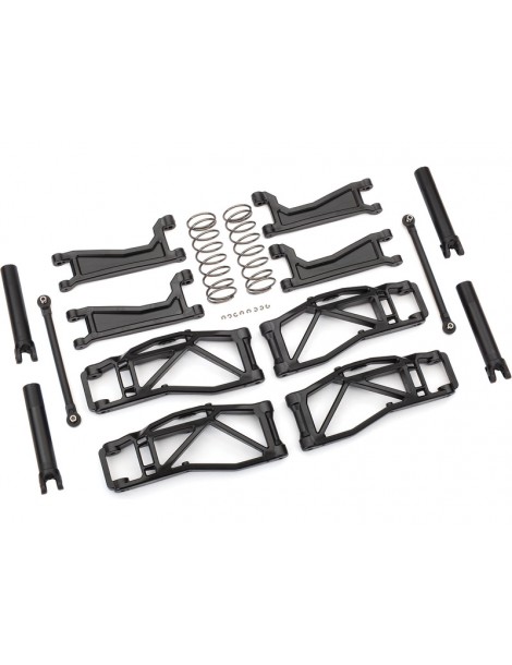 Traxxas Suspension kit, WideMaxx, black