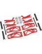 Traxxas Suspension kit, WideMaxx, red