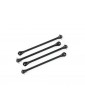 Traxxas Driveshaft, steel constant-velocity (shaft only, 109.5mm) (4) (for WideMaxx)