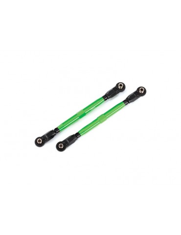 Traxxas Toe links, Wide Maxx (TUBES 6061-T6 aluminum (green-anodized))