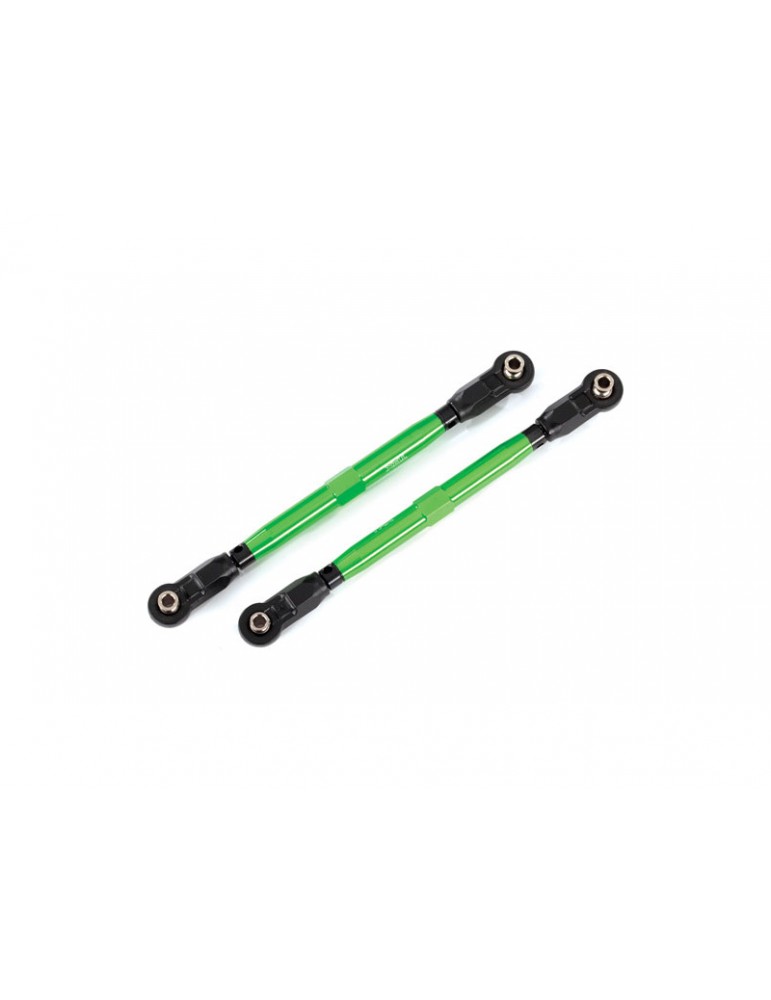Traxxas Toe links, Wide Maxx (TUBES 6061-T6 aluminum (green-anodized))