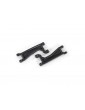 Traxxas Suspension arms, upper, black (2) (for WideMaxx)