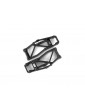 Traxxas Suspension arms, lower, black (2) (for WideMaxx)