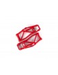 Traxxas Suspension arms, lower, red (2) (for WideMaxx)
