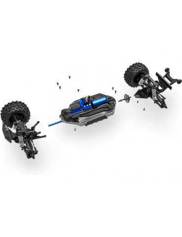 Traxxas Hoss 1:10 VXL 4WD TQi RTR Solar Flare