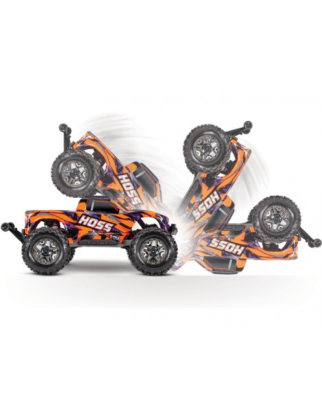 Traxxas Hoss 1:10 VXL 4WD TQi RTR Solar Flare