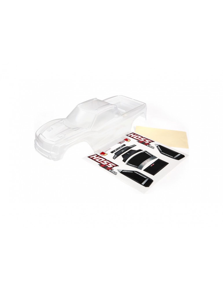 Traxxas Body, Hoss 4X4 (clear, requires painting)