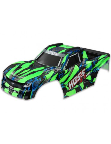 Traxxas Body, Hoss 4X4 VXL, green