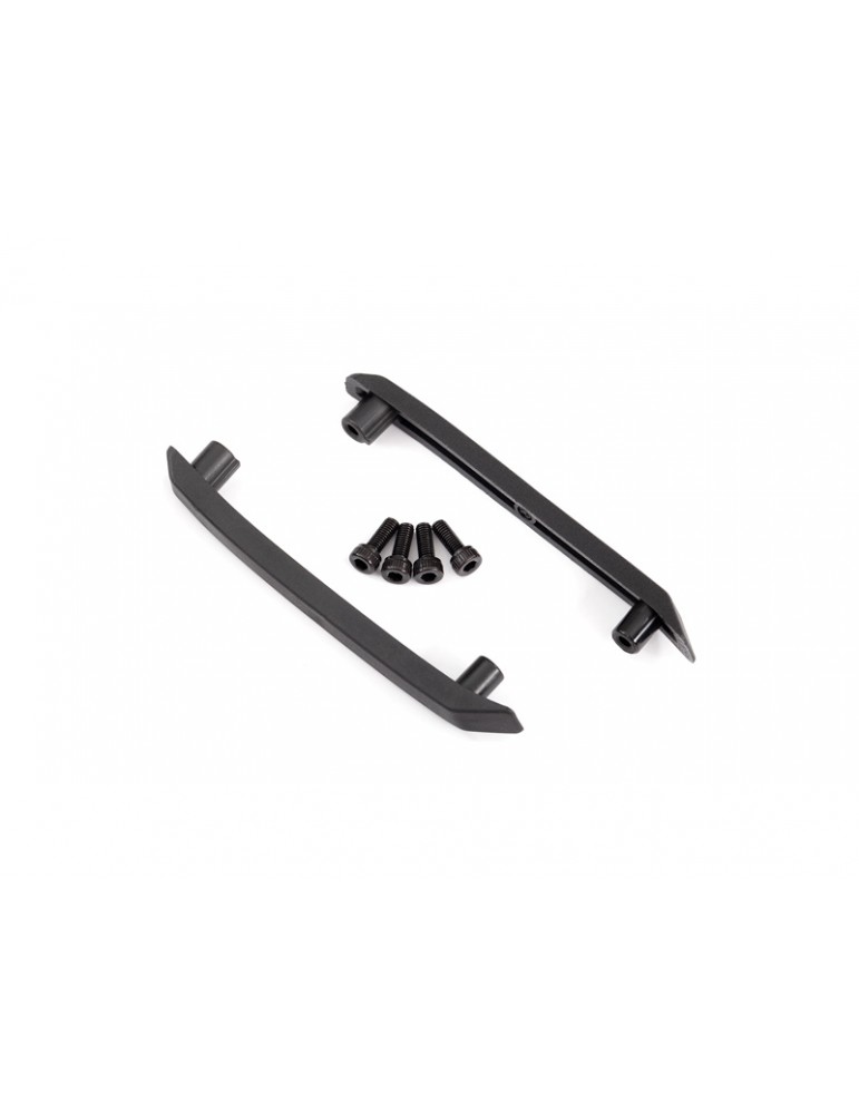 Traxxas Skid plate, roof (body) (black) (left & right) (4)