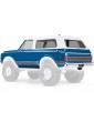 Traxxas Body, Chevrolet Blazer (1972), complete (blue)