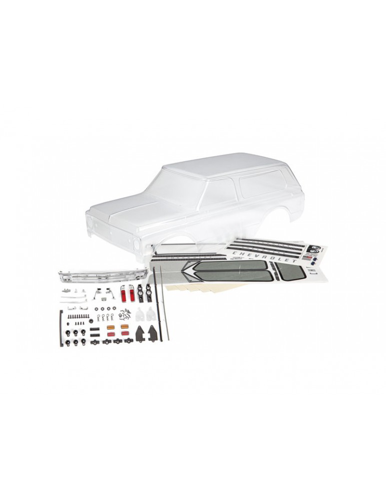 Traxxas Body, Chevrolet Blazer (1969 - 1970) (clear, requires painting)