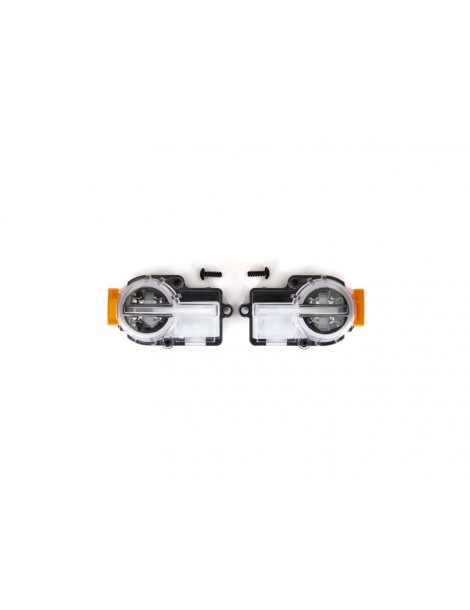 Traxxas Headlight assembly, complete (2) (fits 9211 body)