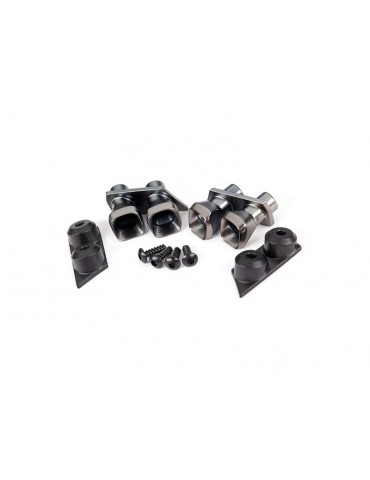 Traxxas Exhaust tips (2)/ exhaust tip mounts (2)
