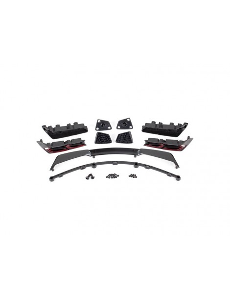 Traxxas Tail lights (2)/ wing/ vent, rear (2)