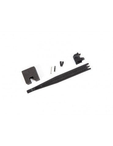 Traxxas Battery hold-down/ battery clip/ hold-down post/ screw pin/ pivot post screw/ foam spacer