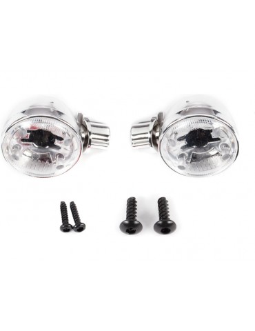 Headlight housings (left & right)/ headlight lens (2) (fits 9333 or 9335 body)