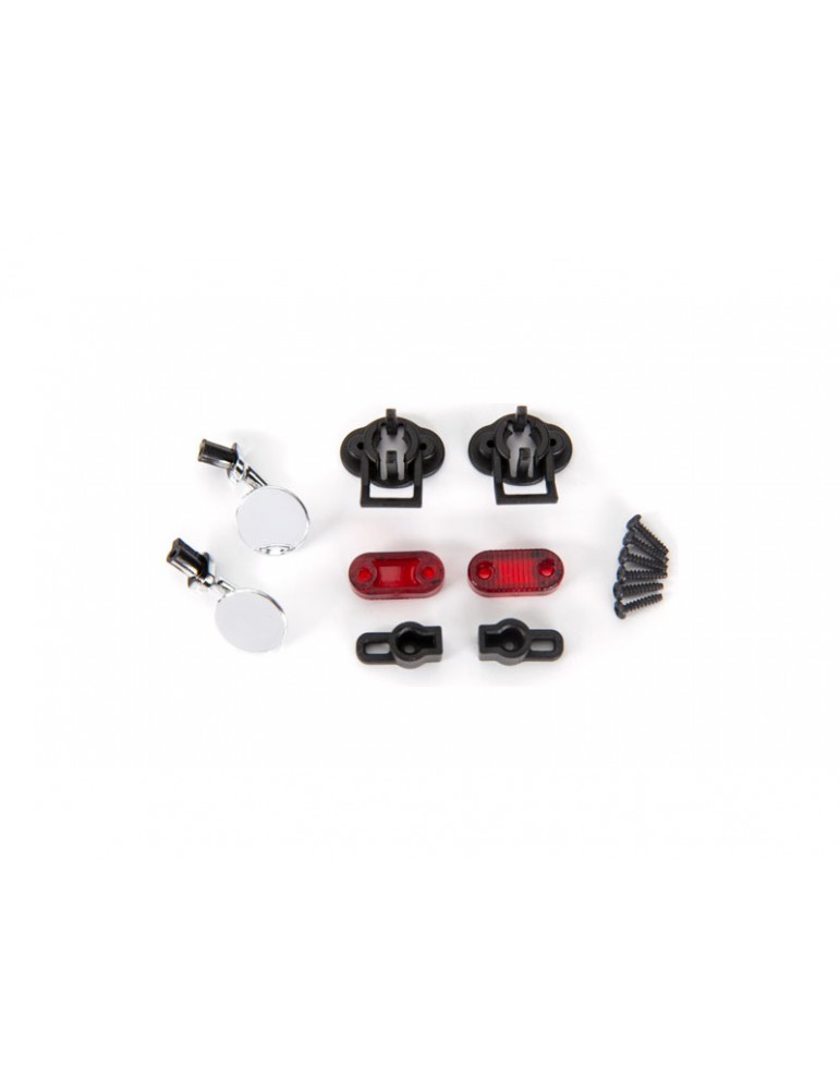 Traxxas Side mirrors (left & right)/ tail light lens (2) (fits 9333 or 9335 body)