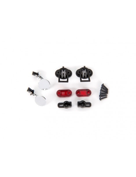 Traxxas Side mirrors (left & right)/ tail light lens (2) (fits 9333 or 9335 body)