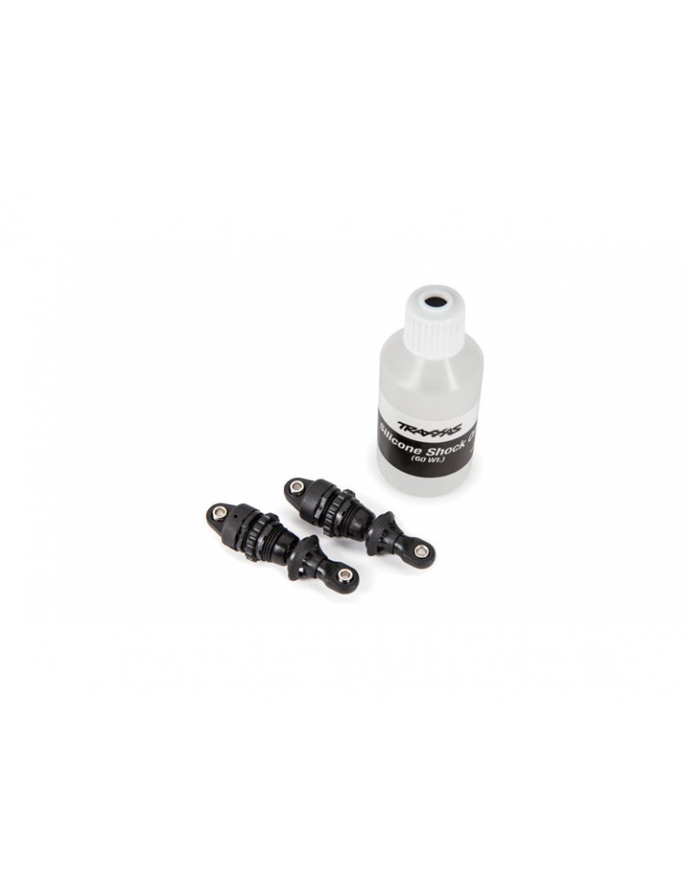 Traxxas Shocks, GTR composite, front or rear (assembled, without springs) (2)