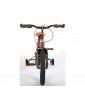 Volare - Children's bike 16" Sportivo Neon Orange Black