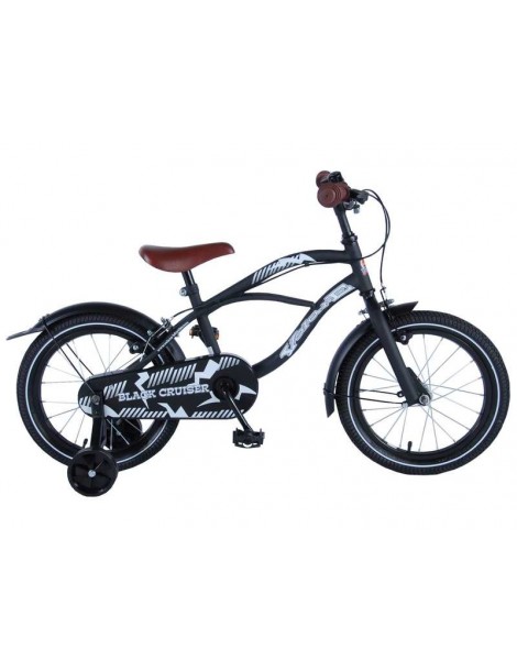 Volare - Children's bike 16" Black Cruiser