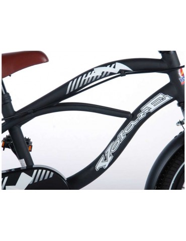 Volare - Children's bike 16" Black Cruiser