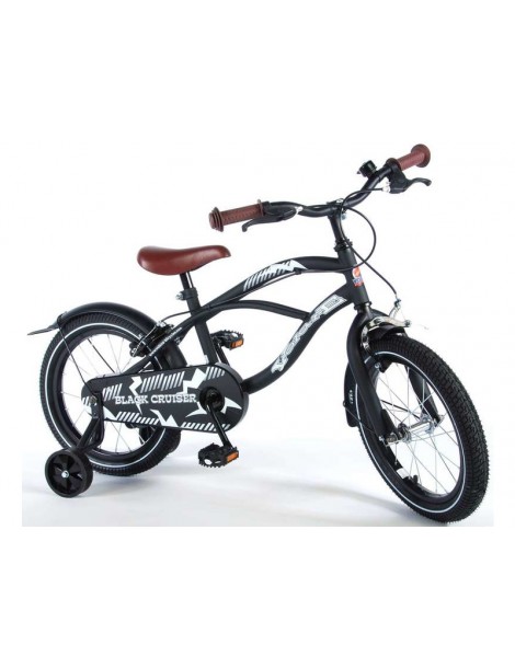 Volare - Children's bike 16" Black Cruiser