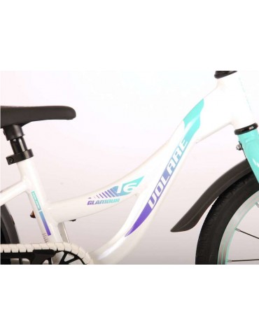 Volare - Children's bike 16" Glamour Prime Collection Pearl Mint Green