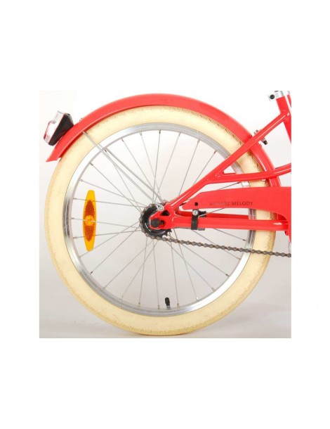 Volare - Children's bike 20" Melody Prime Collection Pastel Red