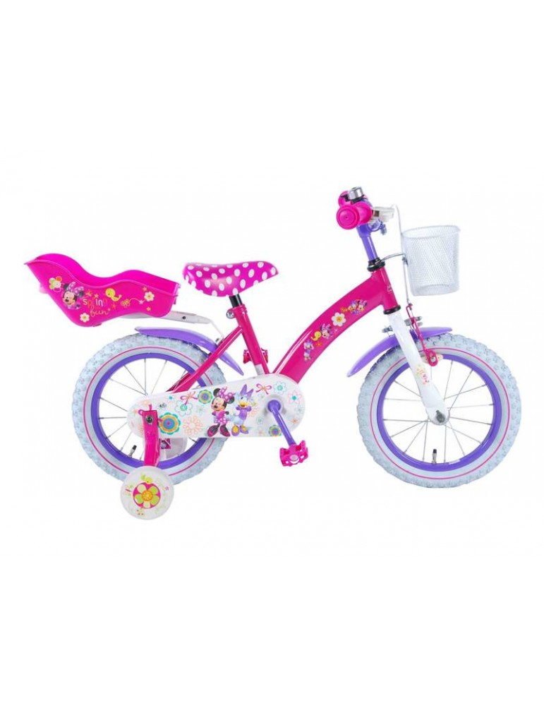 Volare - Children's bike 14" Disney Minnie Bow-Tique