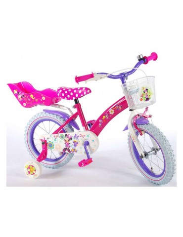 Volare - Children's bike 14" Disney Minnie Bow-Tique