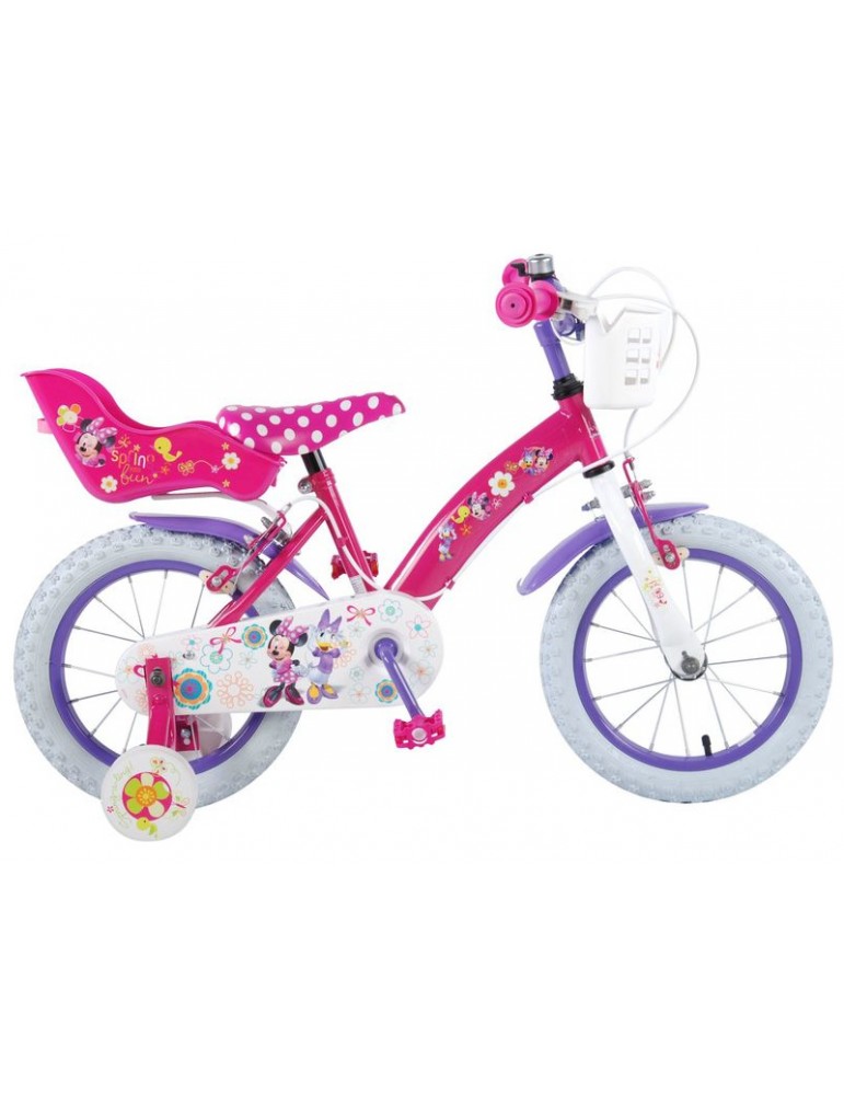 Volare - Children's bike 14" Disney Minnie Bow-Tique