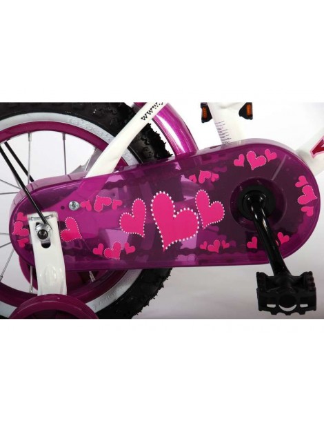 Volare - Children's bike 12" Heart Cruiser