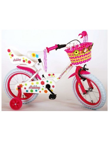 Volare - Children's bike 14" Ashley White