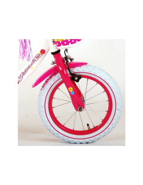 Volare - Children's bike 14" Ashley White