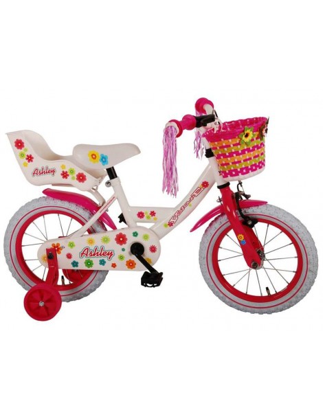 Volare - Children's bike 14" Ashley White