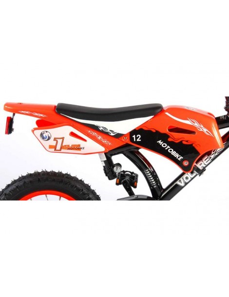 Volare - Children's bike 12" Motobike Orange