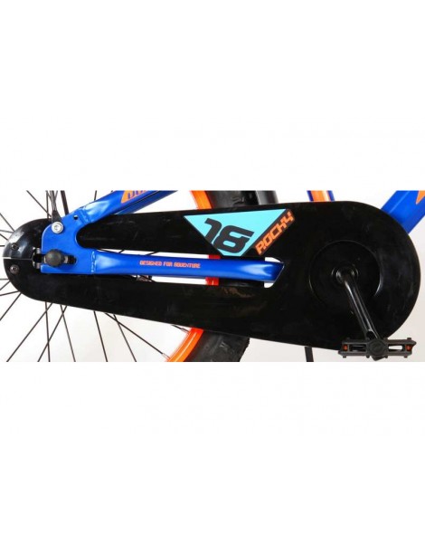 Volare - Children's bike 18" Rocky Prime Collection Blue