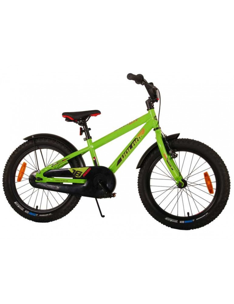 Volare - Children's bike 18" Rocky Prime Collection Green