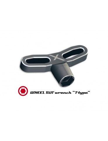 Xenotools - Wheel nut wrench T-type 17mm - 1 pc