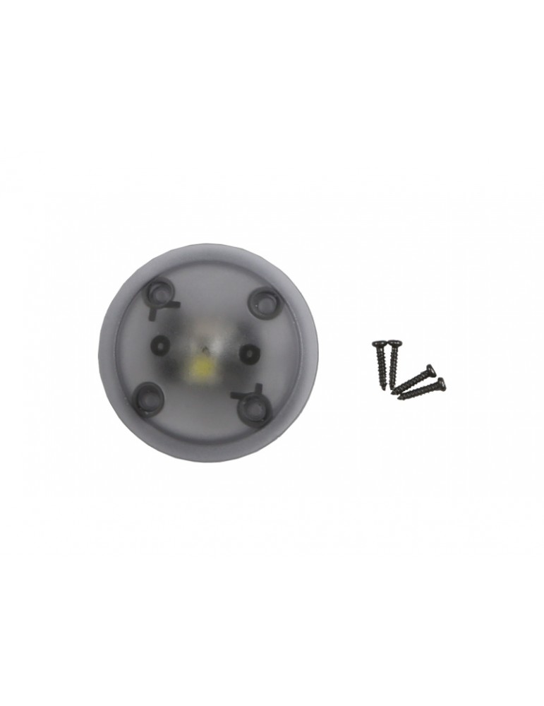 Front Motor LED & Grey Cover - White: 4K