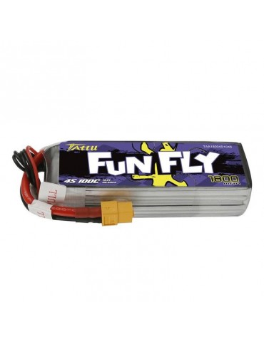 Akumulator Tattu Funfly 1800mAh 14,8V 100C 4S1P XT60