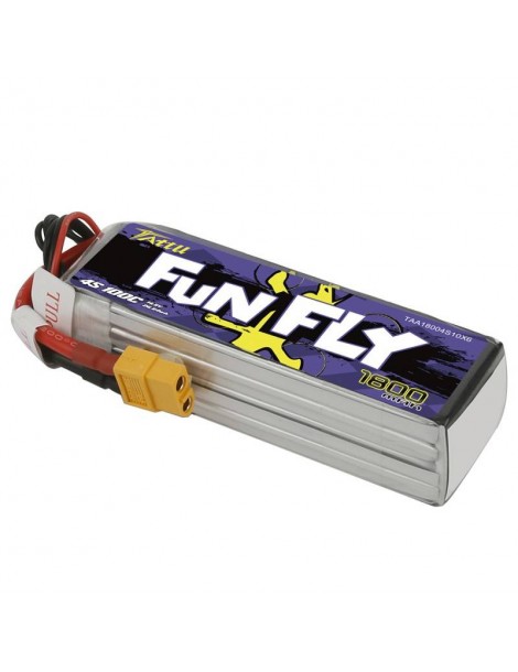 Akumulator Tattu Funfly 1800mAh 14,8V 100C 4S1P XT60